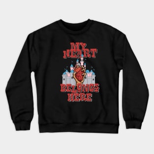 My heart belongs here (Land) Crewneck Sweatshirt